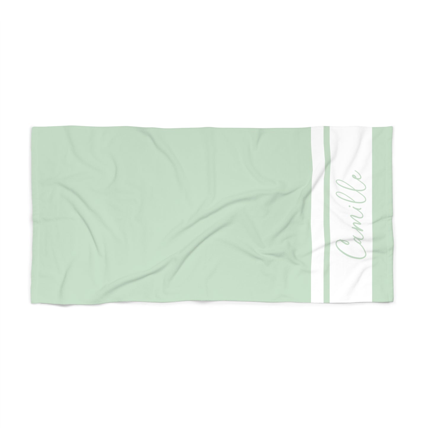 Custom Solid Beach Towel