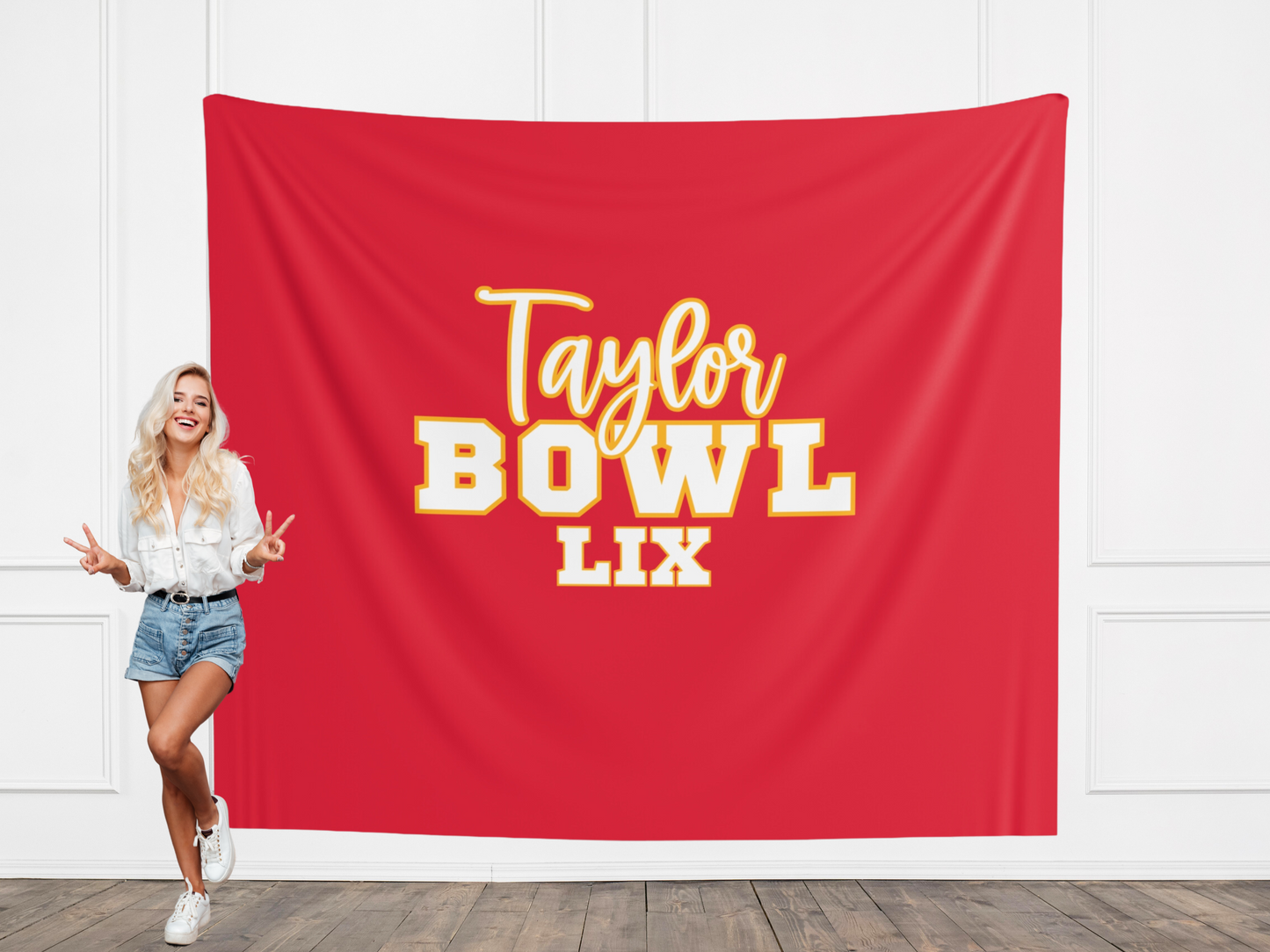 Taylor Bowl LIX Banner Backdrop