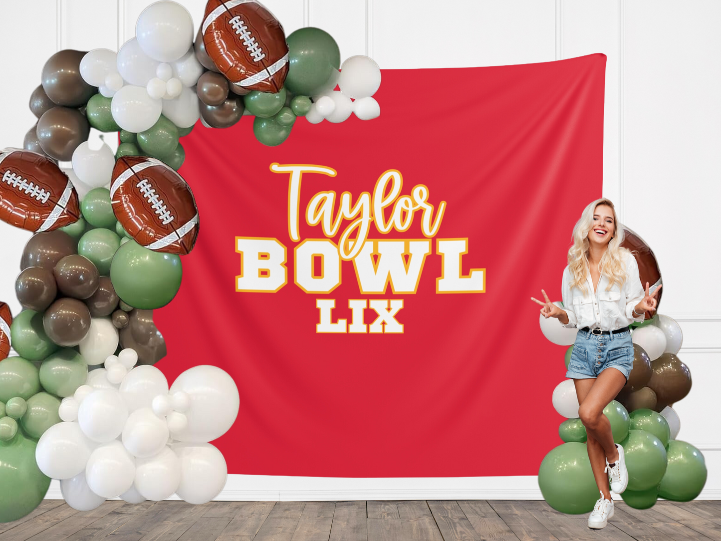 Taylor Bowl LIX Banner Backdrop