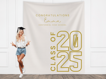 Class of 2025 Custom Graduation Banner