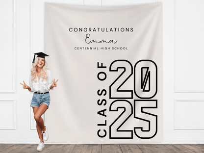 Class of 2025 Custom Graduation Banner