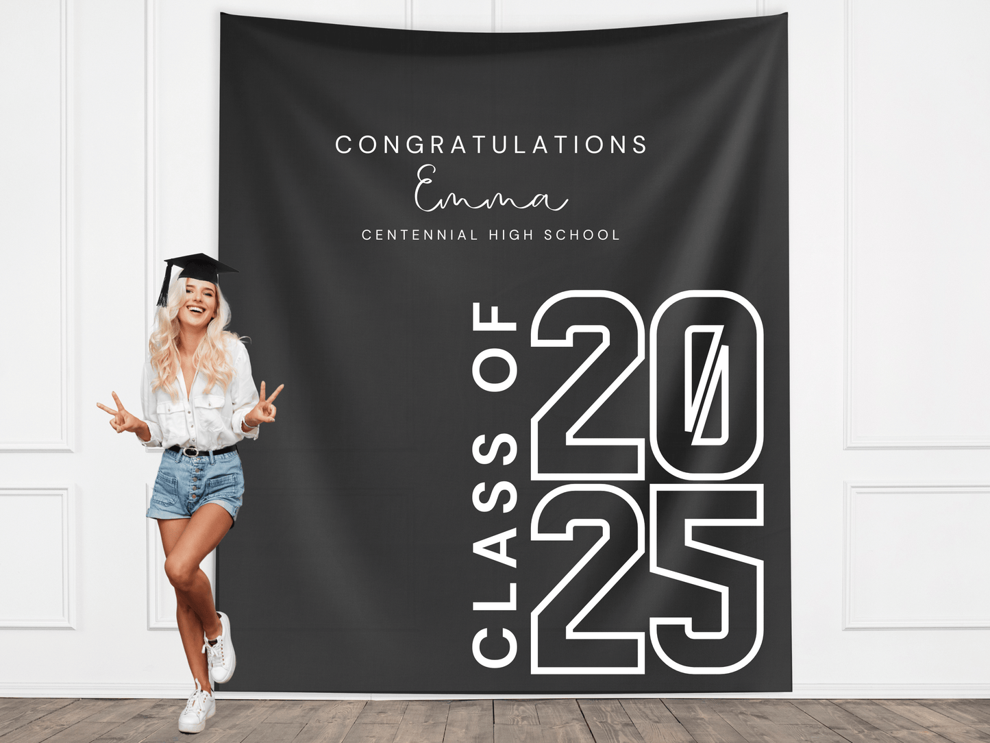 Class of 2025 Custom Graduation Banner