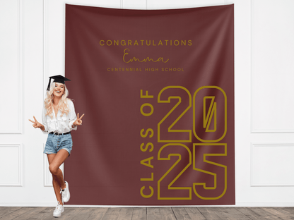 Class of 2025 Custom Graduation Banner