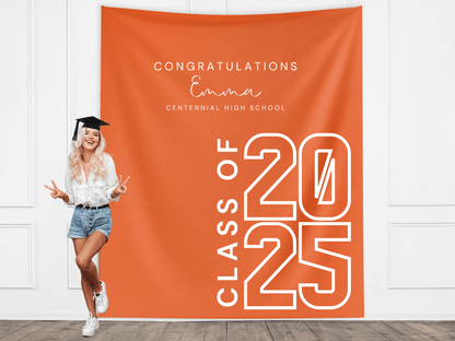 Class of 2025 Custom Graduation Banner