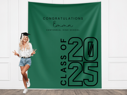 Class of 2025 Custom Graduation Banner