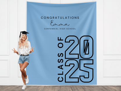 Class of 2025 Custom Graduation Banner