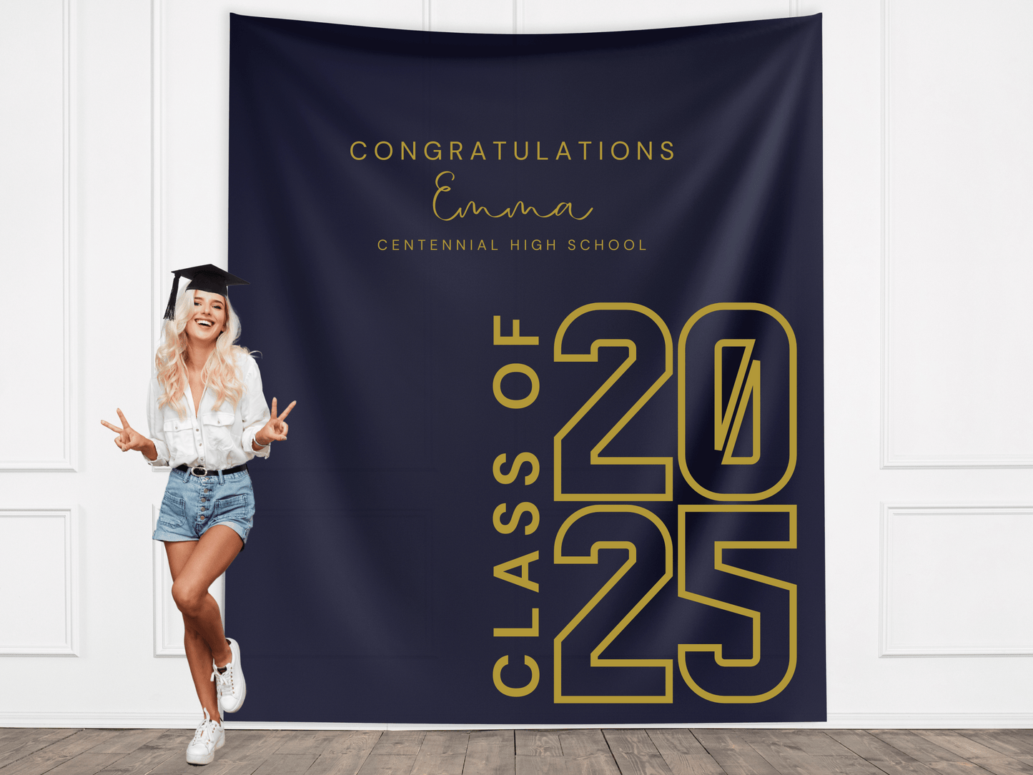 Class of 2025 Custom Graduation Banner