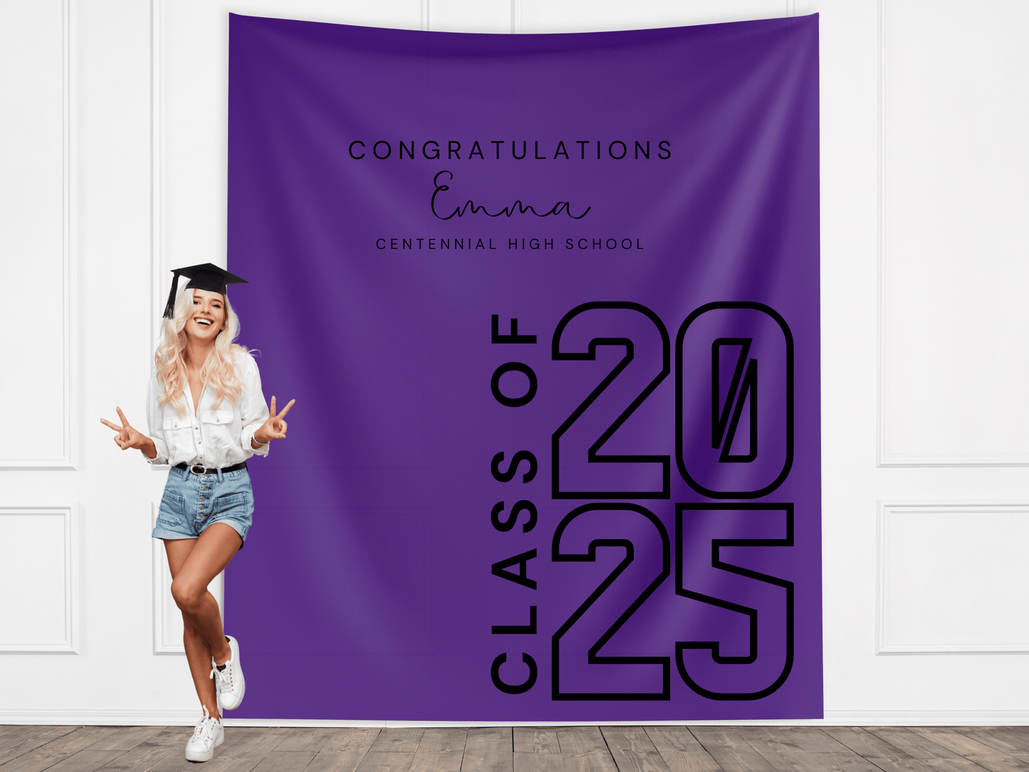 Class of 2025 Custom Graduation Banner