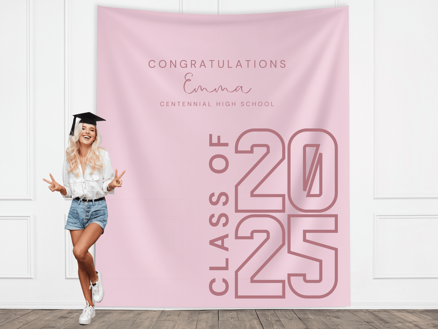 Class of 2025 Custom Graduation Banner