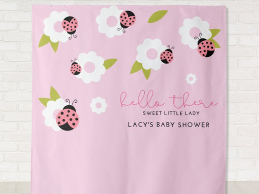 Little Lady Ladybug Banner