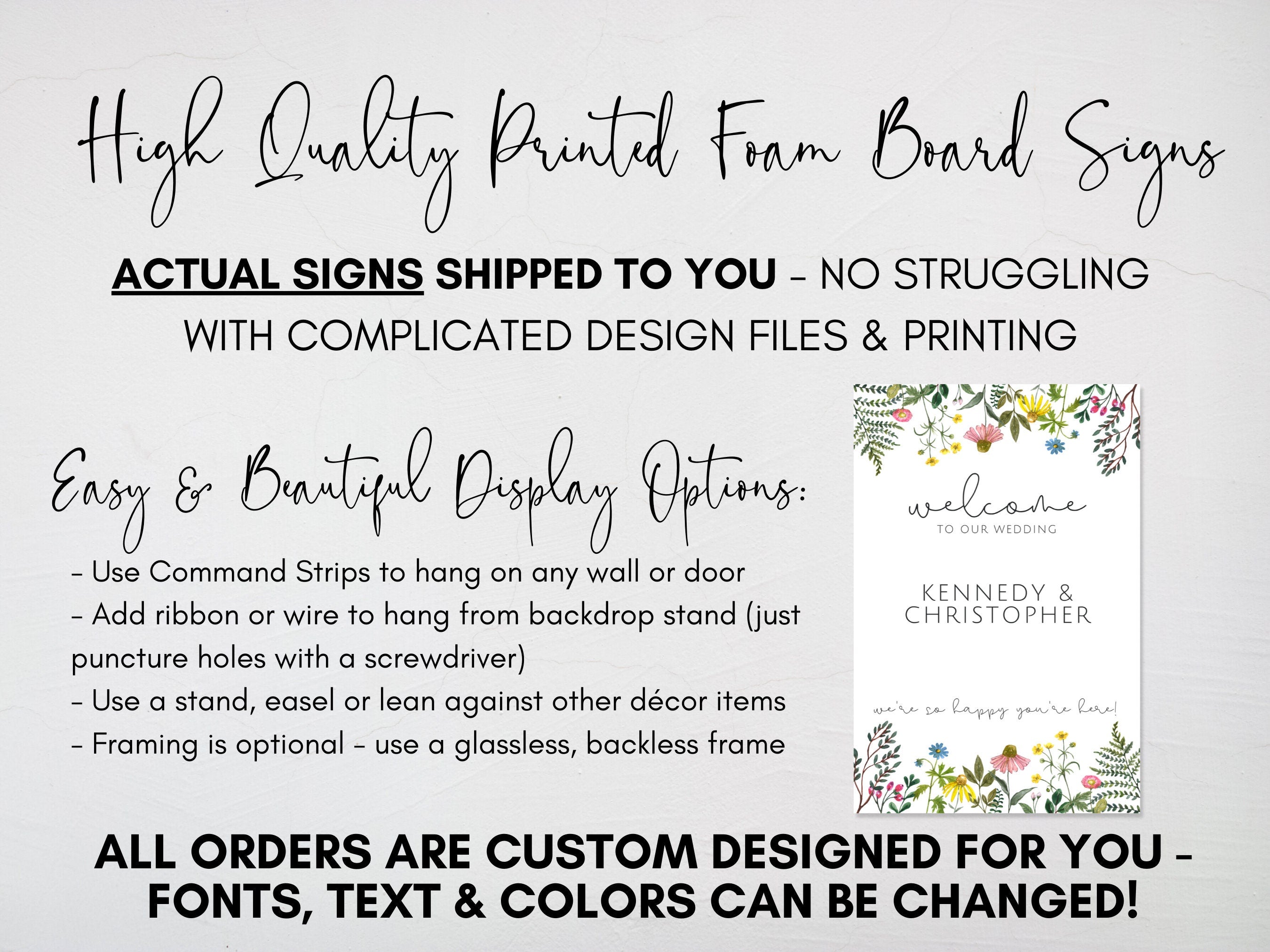 Printed Wedding outlet Seating Chart - Printed Wedding Sign - Wedding Seating Chart - Custom Seating Chart Sign - Personalized Wedding Sign