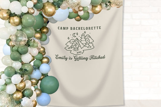 Camp Bachelorette Party Banner