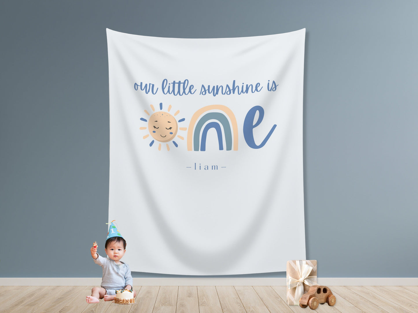 Boho Our Little Sunshine is One Banner