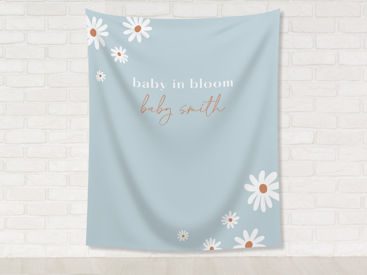 Retro Daisy Corner Banner