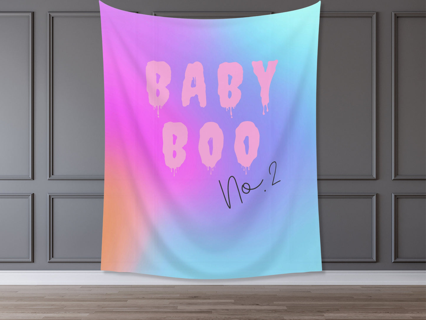 Baby Boo No. 2 Halloween Banner