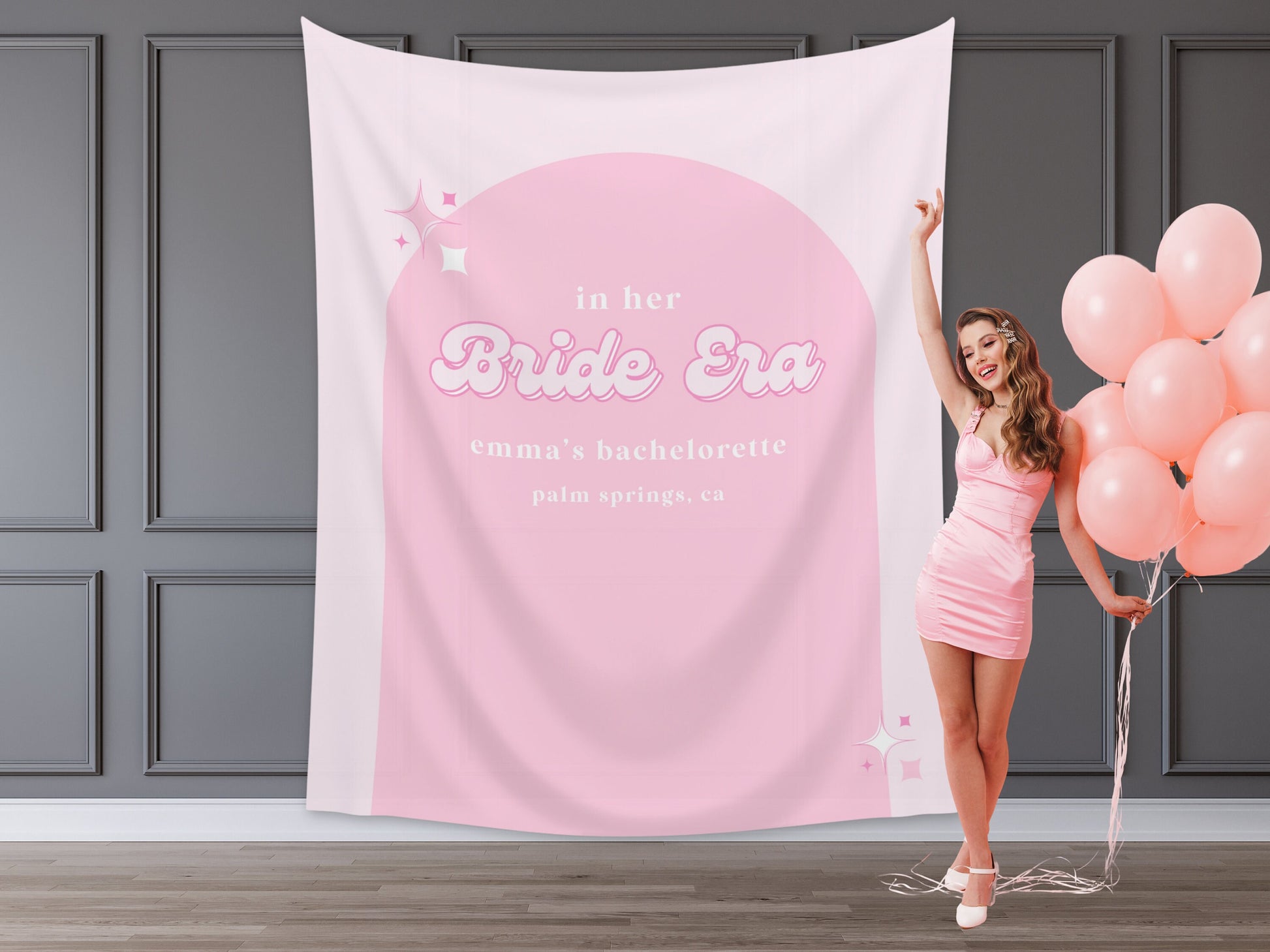 Bride Era Custom Banner | She Found Her Lover Bachelorette Party Décor | Bride Gift | Personalized Bridal Shower Backdrop | Bride's Version