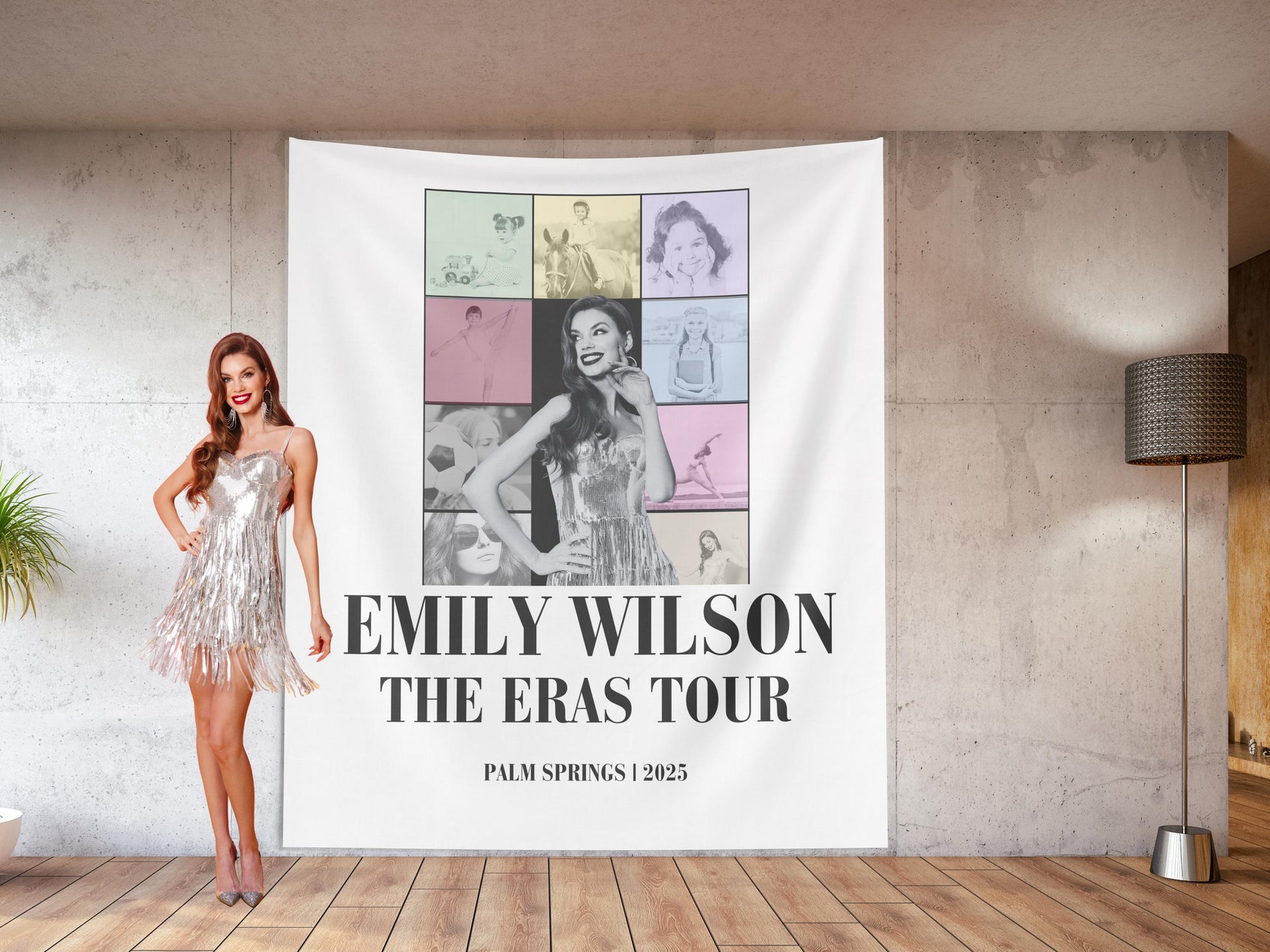 Custom Eras Tour Banner Backdrop, She Found Her Lover Bachelorette Party, Bride Gift, Bride Era, Birthday Gift, Graduation Gift, Party Ideas