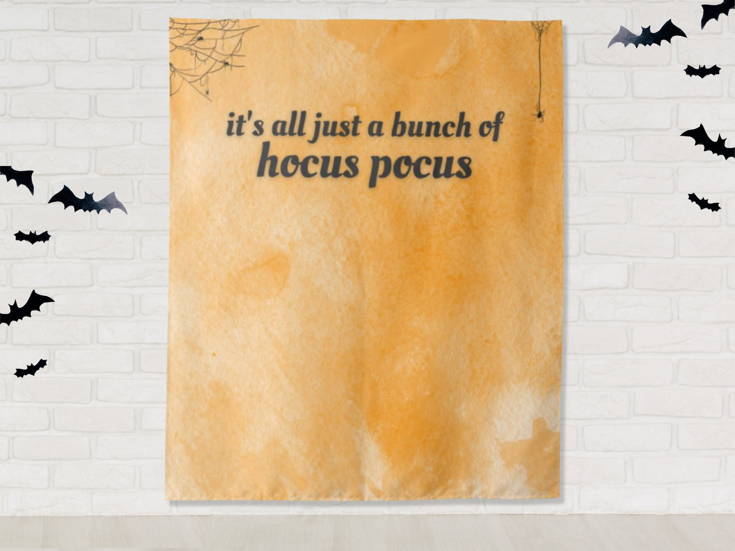 It's All Hocus Pocus Pastel Watercolor Halloween Party Backdrop | It's all a Bunch of Hocus Pocus Photo Booth