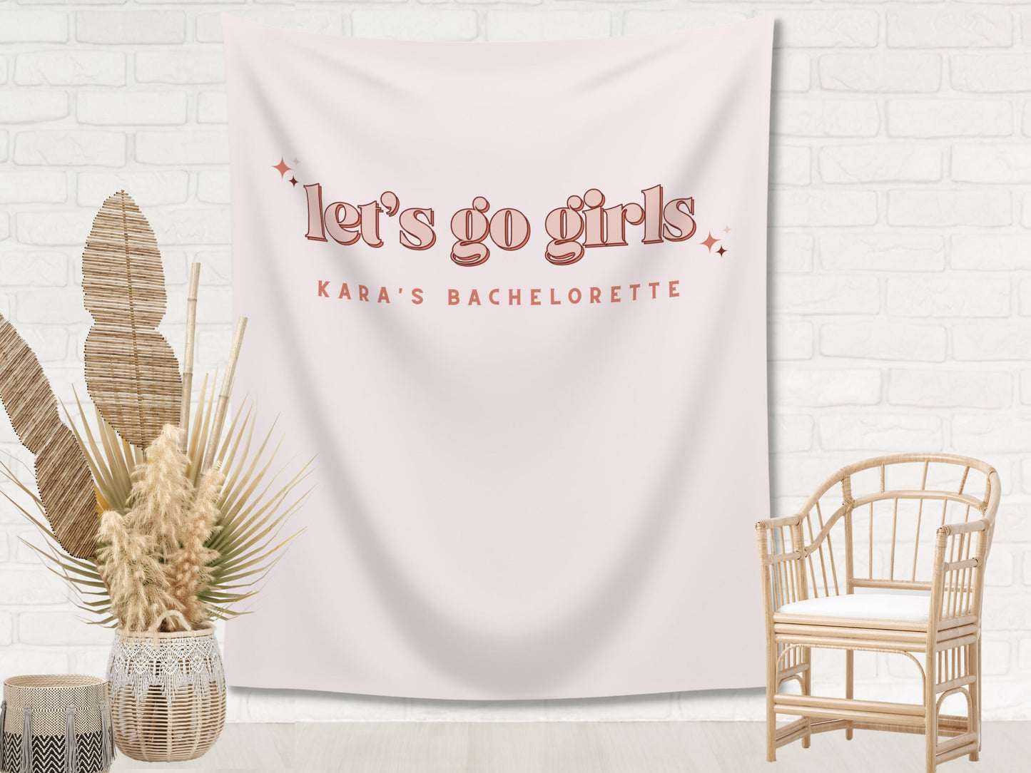 Let's Go Girls Bachelorette Weekend Banner