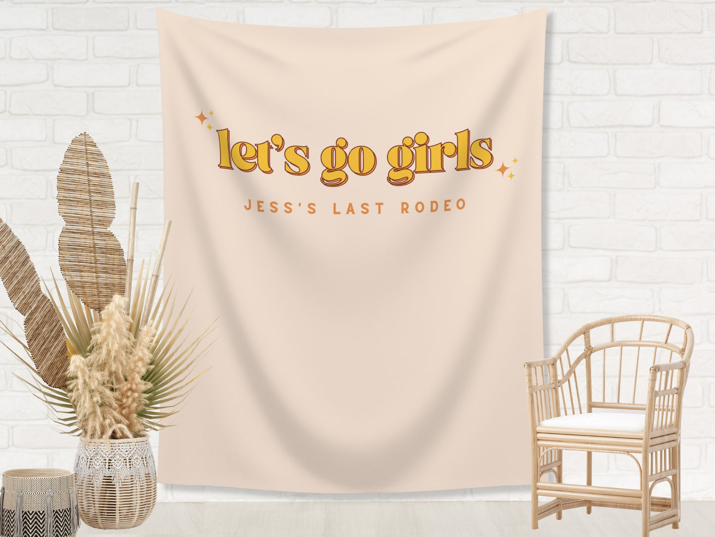 Let's Go Girls Bachelorette Weekend Banner