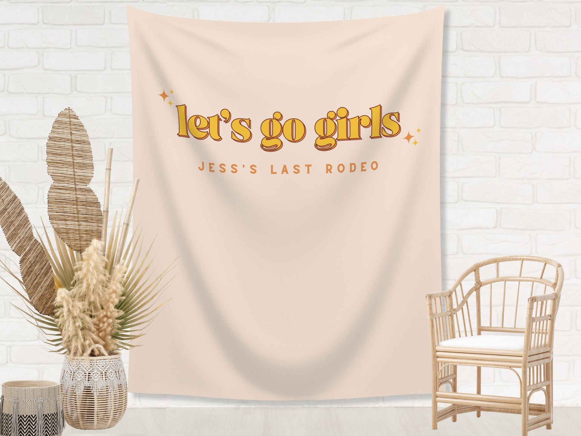 Let's Go Girls Bachelorette Weekend Banner