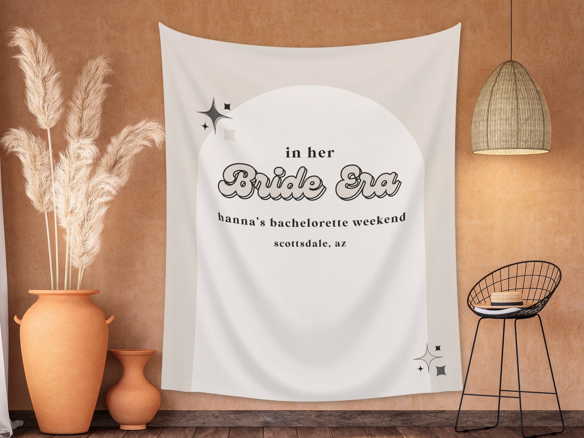 Bride Era Custom Banner | She Found Her Lover Bachelorette Party Décor | Bride Gift | Personalized Bridal Shower Backdrop | Bride's Version